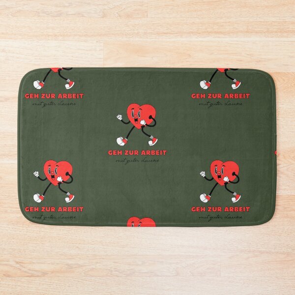 Item preview, Geh mit guter Laune zur Arbeit | Green Background designed and sold by RM-Journey.