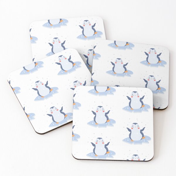 Item preview, Playful Penguin Pal: Cute Penguin on Ice designed and sold by hjian8219.