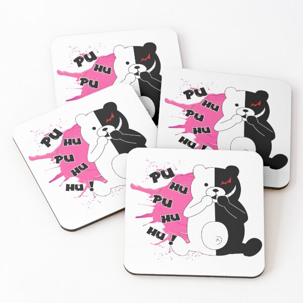 Item preview, Danganronpa Monokuma laugh Pu Hu Hu ! designed and sold by Digital-Lys.