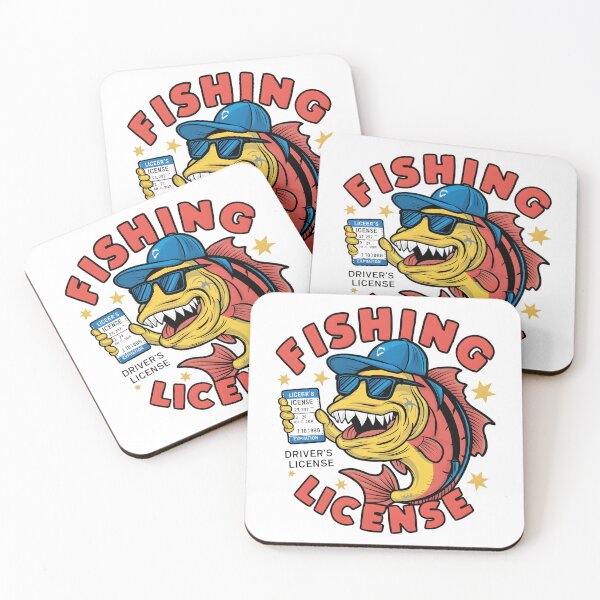 Item preview, fish with a license designed and sold by corynewton34.