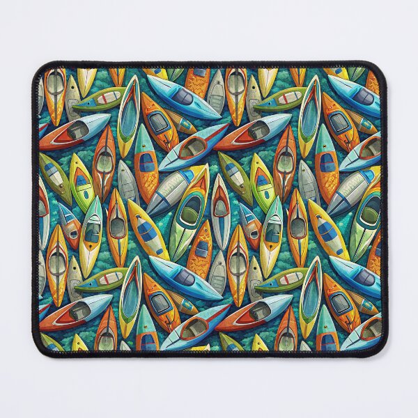 Item preview, Vibrant Kayak Mosaic designed and sold by Michael van der Hoorn.