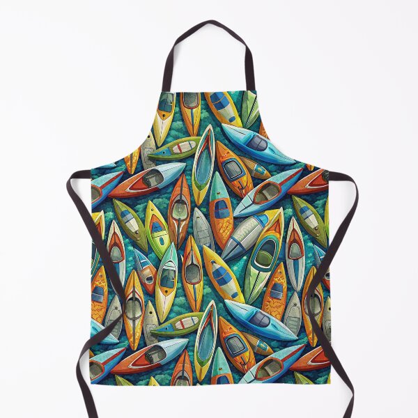 Item preview, Vibrant Kayak Mosaic designed and sold by Michael van der Hoorn.