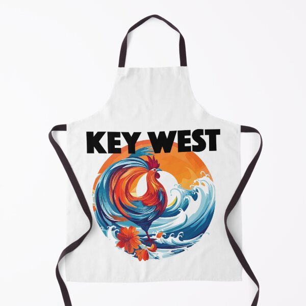 Item preview, Key West - Rooster (with Black Lettering) designed and sold by VelvetRoom.