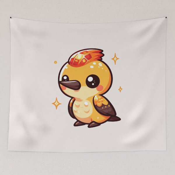 Item preview, Citrine Woodpecker designed and sold by LemuellTrends.