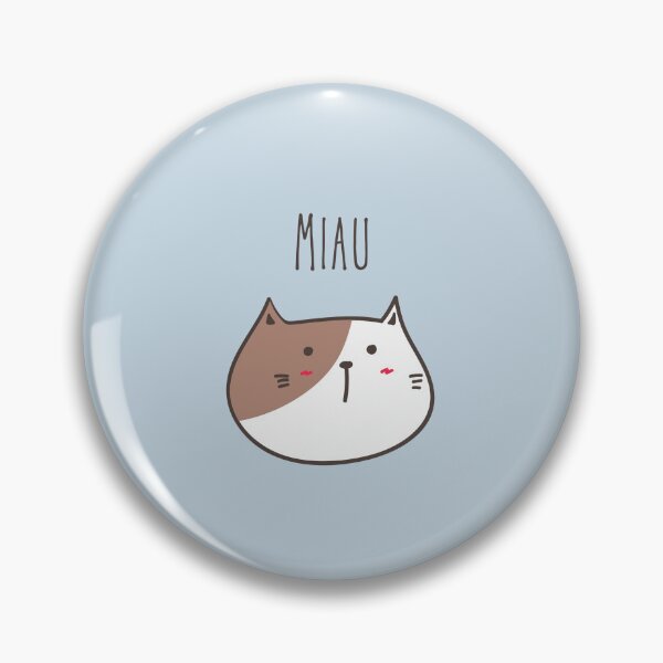Item preview, Meou | Cat Image | Pastel Blue Background designed and sold by RM-Journey.