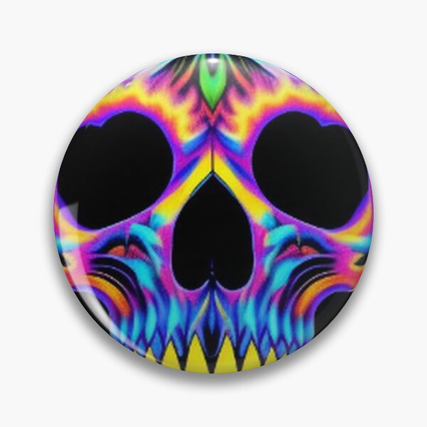 Item preview, Classic Glowing Floral Sugar Skull designed and sold by TheDarkWardrobe.