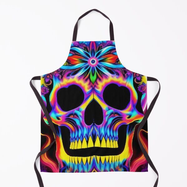 Item preview, Classic Glowing Floral Sugar Skull designed and sold by TheDarkWardrobe.