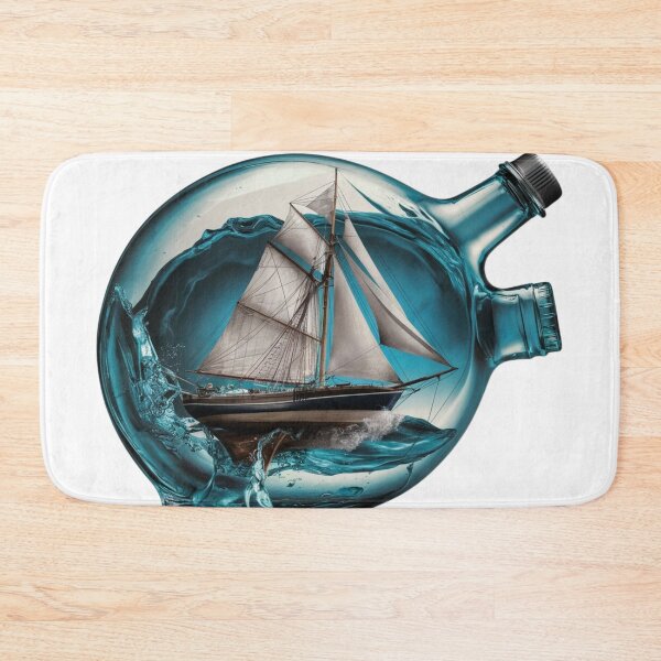 Item preview, sailboat in a bottle, boat designed and sold by Charlygood.