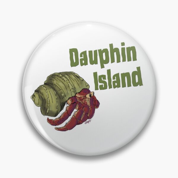Item preview, Dauphin Island (Hermit Crab) designed and sold by SimpleAnarchy.