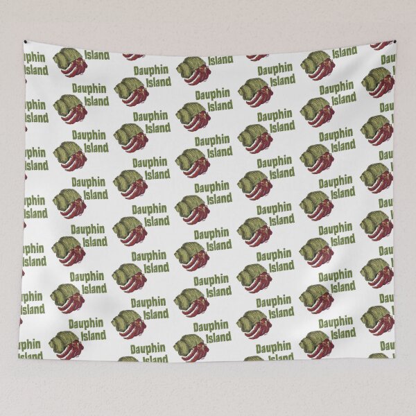 Item preview, Dauphin Island (Hermit Crab) designed and sold by SimpleAnarchy.