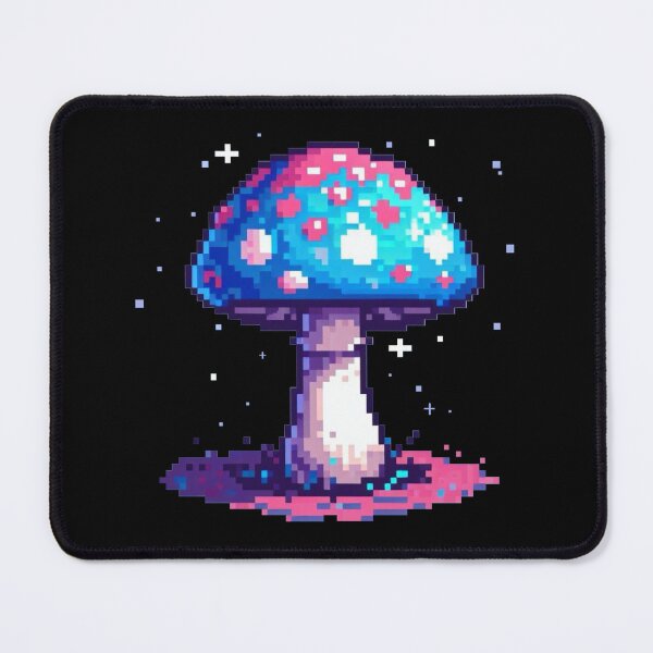 Item preview, Cotton Candy Mushroom Pixel Art designed and sold by Vibrantpixel47.