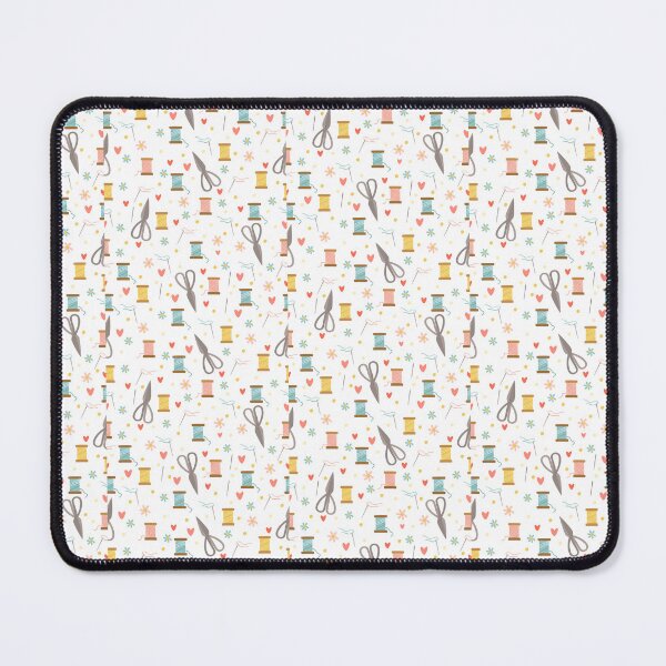 Item preview, Sewing Essentials: Thread and Scissors Pattern" designed and sold by hjian8219.