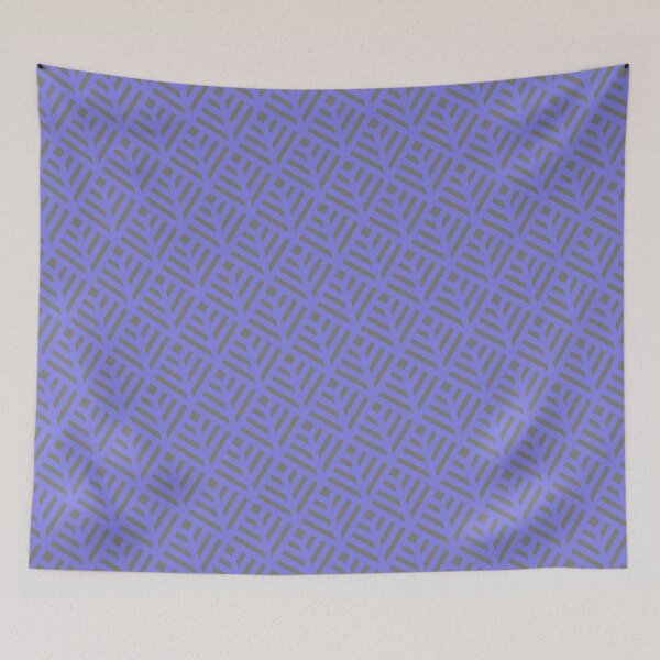 Item preview, Tapered Grey Stripes & Squares Purple Icon Framework Grid designed and sold by Alchemy-A-La-G.