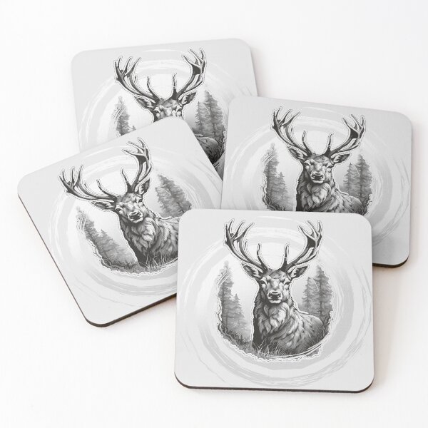 Item preview, Stag Swirl designed and sold by Vixen-Games.