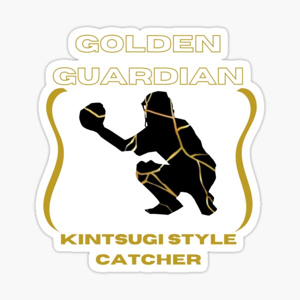 Item preview, Golden Guardian: Kintsugi-Style Repaired Cache designed and sold by Umbrellaurban.