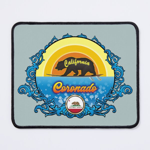Item preview, Coronado CA surf flag designed and sold by studioss76.