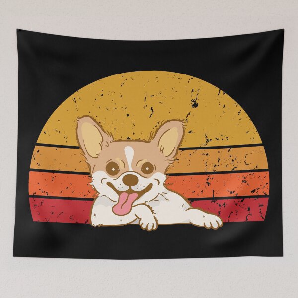 Item preview, Peeking Chihuahua Sunset designed and sold by AussieWonders.