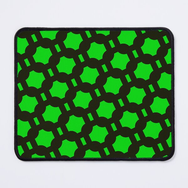 Item preview, Black Chain Linked Squares Green Icon Framework Lattice designed and sold by Alchemy-A-La-G.