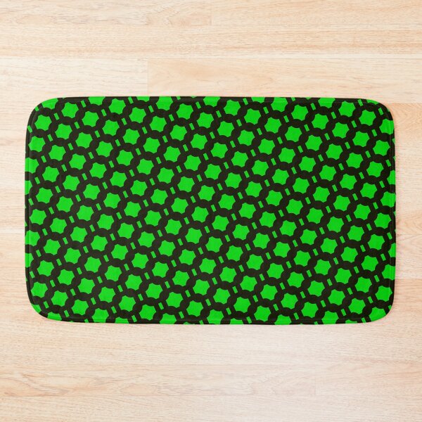 Item preview, Black Chain Linked Squares Green Icon Framework Lattice designed and sold by Alchemy-A-La-G.