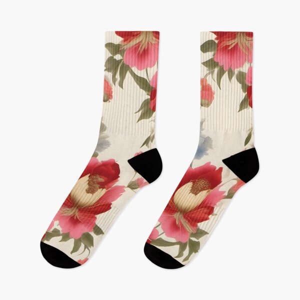 Item preview, Close-Up Floral Pattern with Red and Blue Flowers designed and sold by MrKATORSKI.