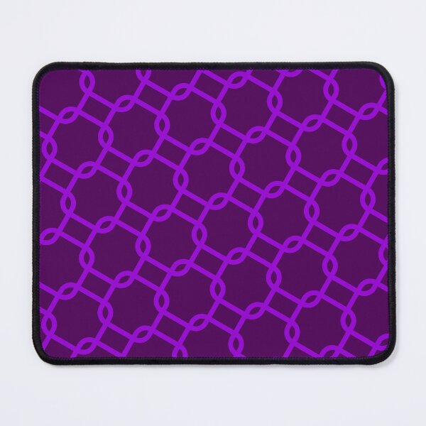 Item preview, Purple Chain Linked Squares Violet Icon Framework Lattice designed and sold by Alchemy-A-La-G.