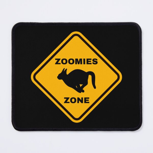 Item preview, Caution: Zoomies Zone designed and sold by MannyShop.