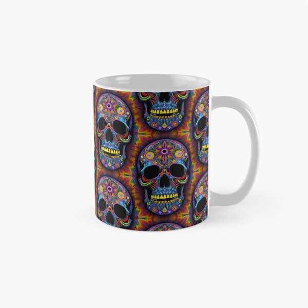 Item preview, Classic Grunge Floral Sugar Skull designed and sold by TheDarkWardrobe.