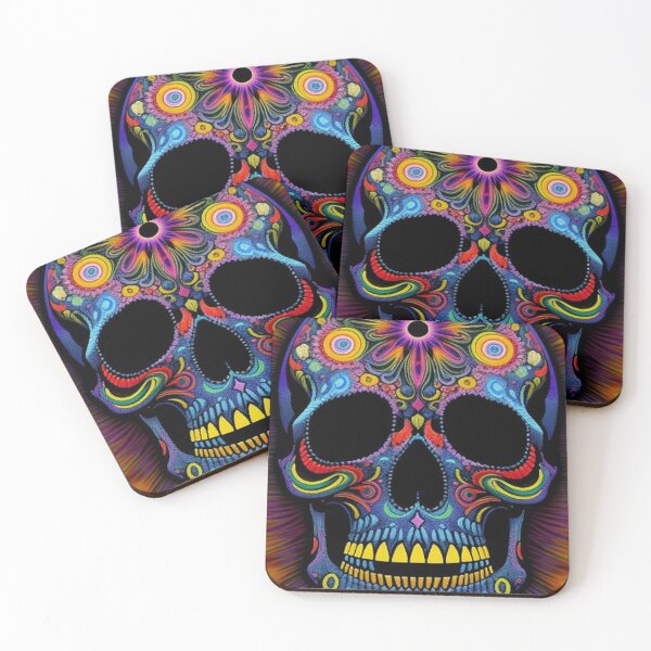 Item preview, Classic Grunge Floral Sugar Skull designed and sold by TheDarkWardrobe.
