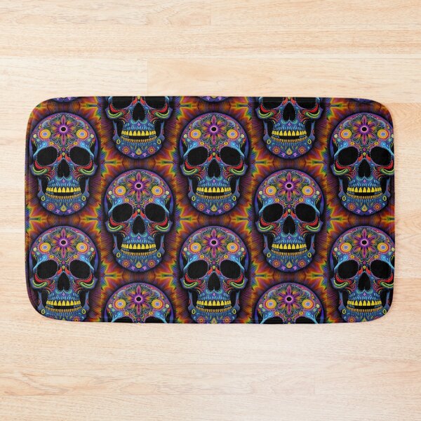 Item preview, Classic Grunge Floral Sugar Skull designed and sold by TheDarkWardrobe.
