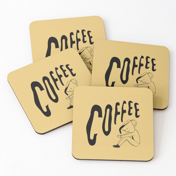 Item preview, Coffee | Yellow Background designed and sold by RM-Journey.