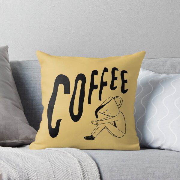 Aperçu de l'œuvre Café | Fond jaune créée et vendue par RM-Journey.