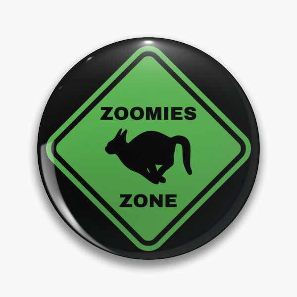 Item preview, Caution: Zoomies Zone designed and sold by MannyShop.
