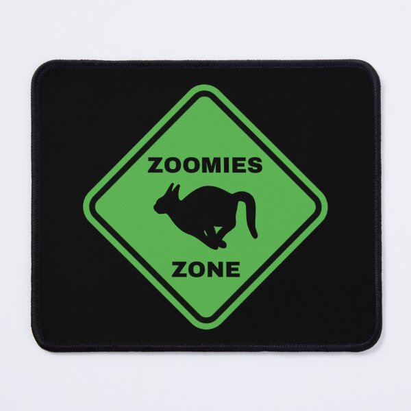 Item preview, Caution: Zoomies Zone designed and sold by MannyShop.