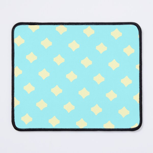 Item preview, Pastel Yellow Gem Spots Blue Icon Framework Lattice designed and sold by Alchemy-A-La-G.