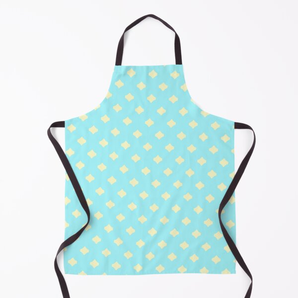Item preview, Pastel Yellow Gem Spots Blue Icon Framework Lattice designed and sold by Alchemy-A-La-G.