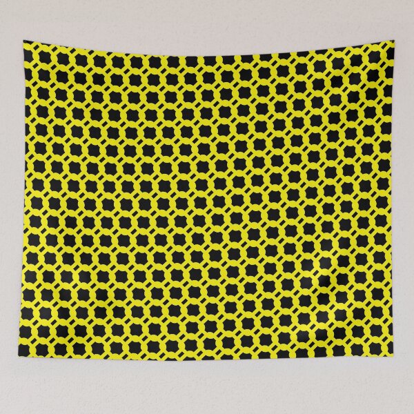Item preview, Gold Chain Linked Squares Black Icon Framework Lattice designed and sold by Alchemy-A-La-G.