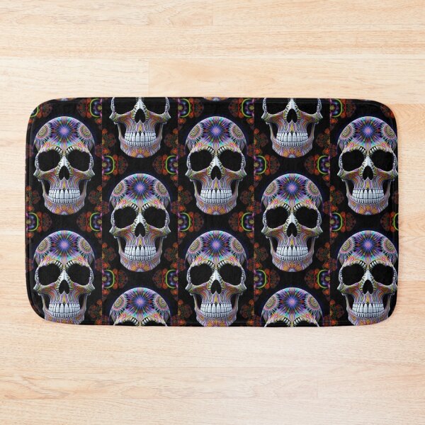 Item preview, Classic Grunge Floral Sugar Skull designed and sold by TheDarkWardrobe.