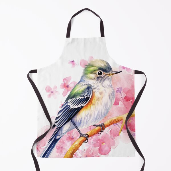 Item preview, Watercolor Acadian Flycatcher Bird designed and sold by TheAnimalZ00.