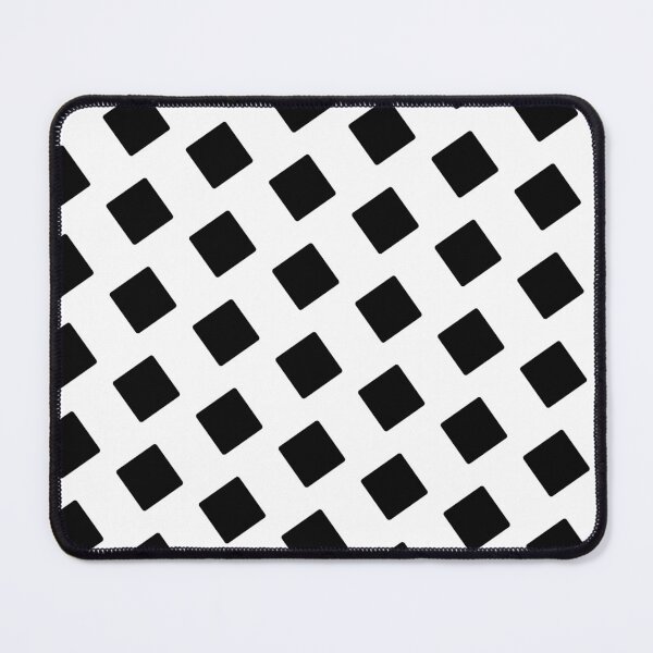 Item preview, Black Square Checkered Icon Framework White Checkerboard Lattice  designed and sold by Alchemy-A-La-G.