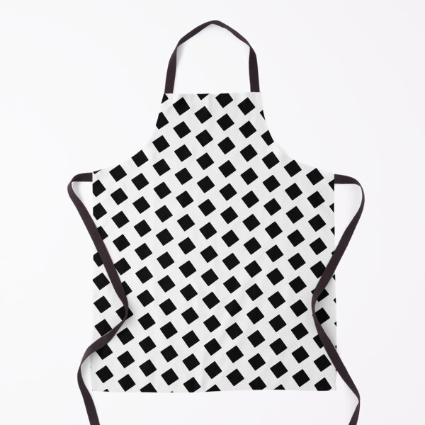 Item preview, Black Square Checkered Icon Framework White Checkerboard Lattice  designed and sold by Alchemy-A-La-G.