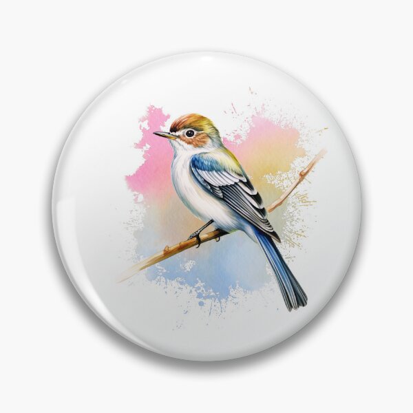 Item preview, Watercolor Acadian Flycatcher  designed and sold by TheAnimalZ00.
