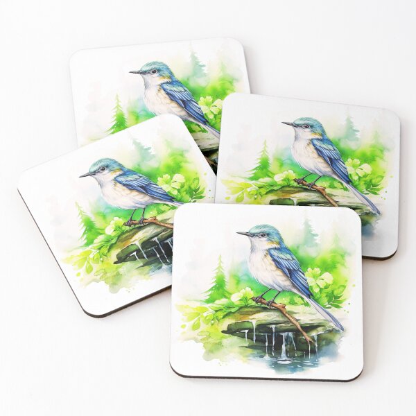 Item preview, Watercolor Acadian Flycatcher  designed and sold by TheAnimalZ00.