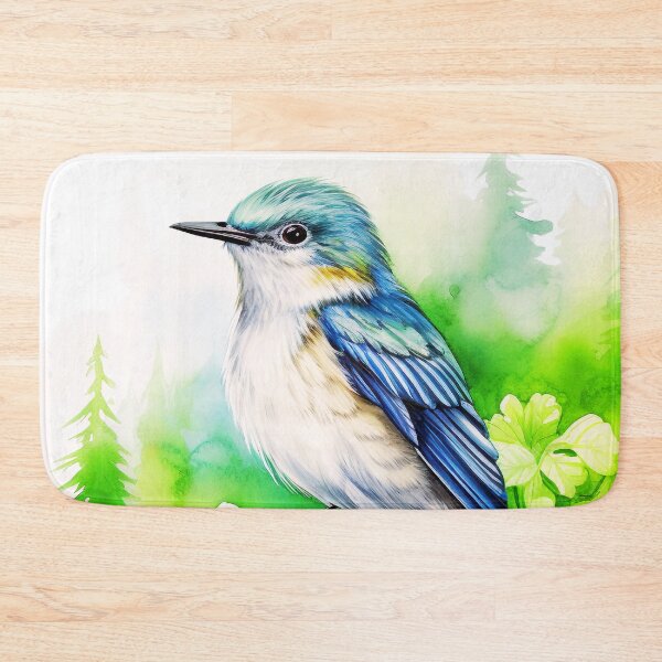 Item preview, Watercolor Acadian Flycatcher  designed and sold by TheAnimalZ00.