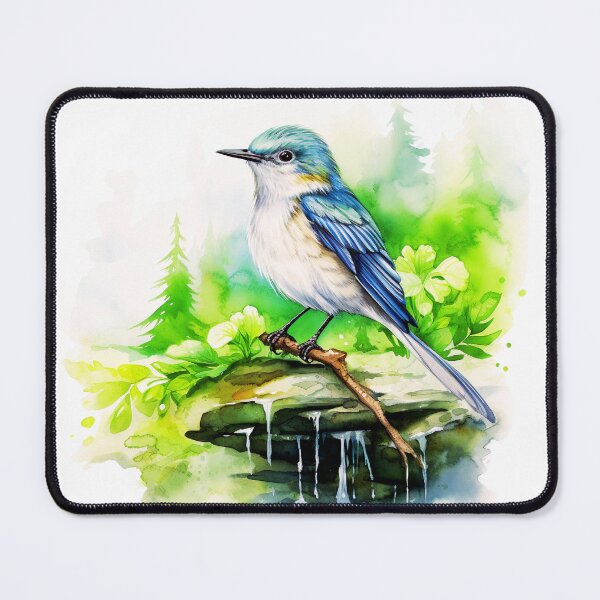 Item preview, Watercolor Acadian Flycatcher designed and sold by TheAnimalZ00.