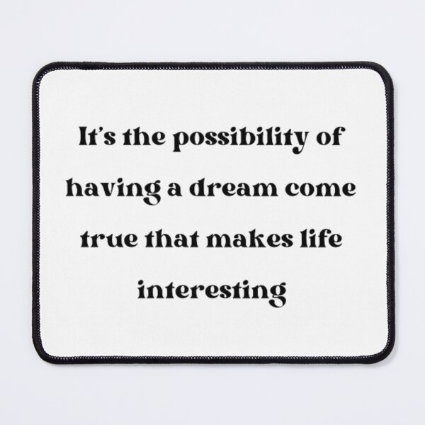 Item preview, it's the possibility of having dream come true designed and sold by AzulStore1.