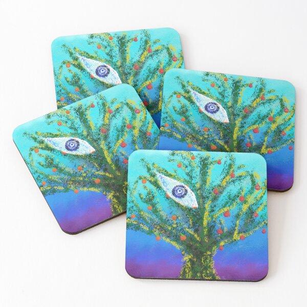 Item preview, “Ayin B’Etz” - “Eye in a Tree” artwork designed and sold by HalSyd.