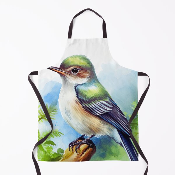 Item preview, Watercolor Acadian Flycatcher Bird designed and sold by TheAnimalZ00.