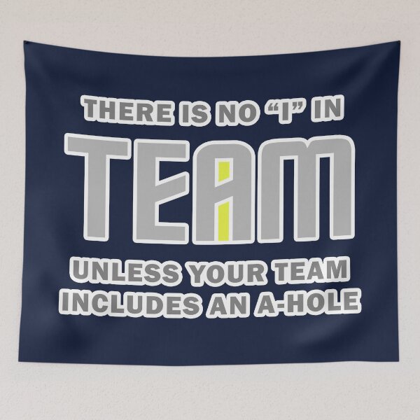 Item preview, There Is No "I" In TEAM - Or Is There? designed and sold by Fanarchist.