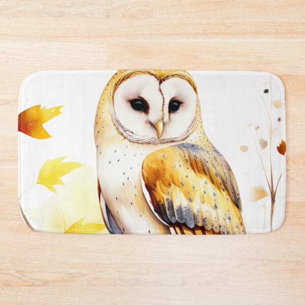 Item preview, Watercolor Barn Owl designed and sold by TheAnimalZ00.