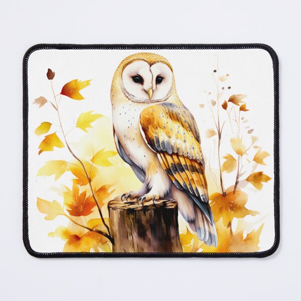 Item preview, Watercolor Barn Owl designed and sold by TheAnimalZ00.